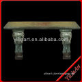 Stone Material Park Bench with lion head legs(YL-S021)